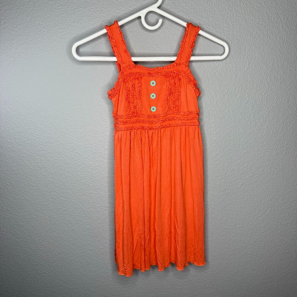 Matilda Jane Orange Sleeveless Dress